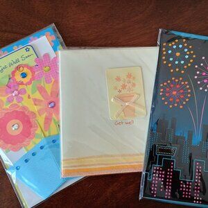 VINTAGE HALLMARK CURRENT MISC GREETING CARDS HUGE LOT OF 75+ with envelopes